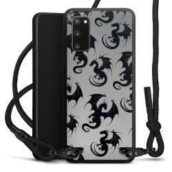 Carry Case Black Line Fabric black/matt black