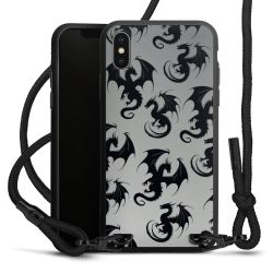 Carry Case Black Line Fabric black/matt black