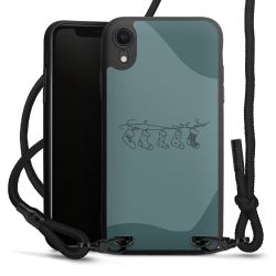 Carry Case Black Line Fabric black/matt black