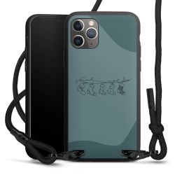 Carry Case Black Line Fabric black/matt black