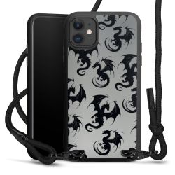 Carry Case Black Line Fabric black/matt black