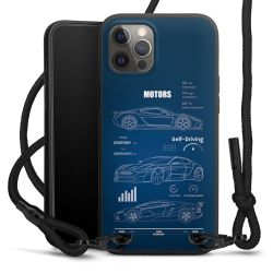 Carry Case Black Line Fabric black/matt black