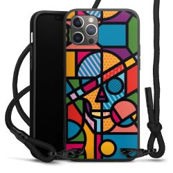 Carry Case Black Line Fabric black/matt black