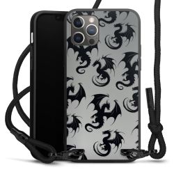 Carry Case Black Line Fabric black/matt black