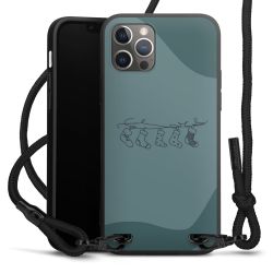 Carry Case Black Line Fabric black/matt black