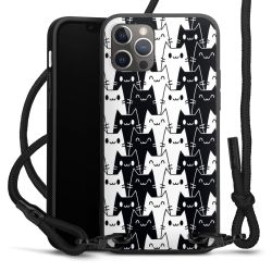 Carry Case Black Line Fabric black/matt black