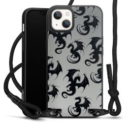 Carry Case Black Line Fabric black/matt black