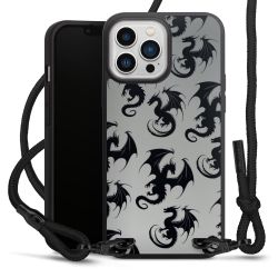 Carry Case Black Line Fabric black/matt black