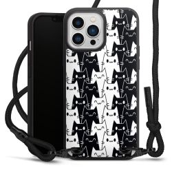 Carry Case Black Line Fabric black/matt black