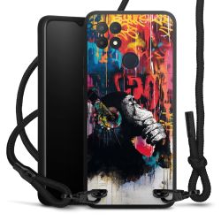 Carry Case Black Line Fabric black/matt black