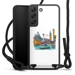 Carry Case Black Line Fabric black/matt black