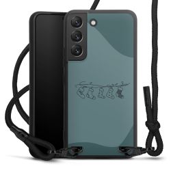 Carry Case Black Line Fabric black/matt black