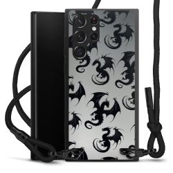 Carry Case Black Line Fabric black/matt black