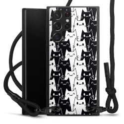 Carry Case Black Line Fabric black/matt black