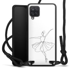 Carry Case Black Line Fabric black/matt black