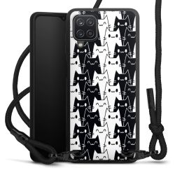 Carry Case Black Line Fabric black/matt black