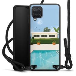 Carry Case Black Line Fabric black/matt black