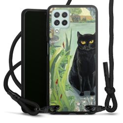 Carry Case Black Line Fabric black/matt black