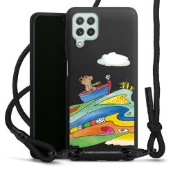 Carry Case Black Line Fabric black/matt black