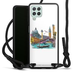 Carry Case Black Line Fabric black/matt black