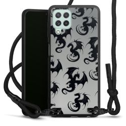 Carry Case Black Line Fabric black/matt black