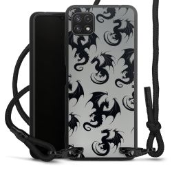 Carry Case Black Line Fabric black/matt black