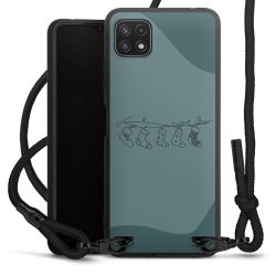 Carry Case Black Line Fabric black/matt black