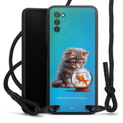 Carry Case Black Line Fabric black/matt black