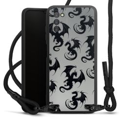 Carry Case Black Line Fabric black/matt black