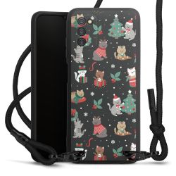 Carry Case Black Line Fabric black/matt black