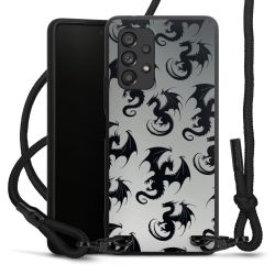 Carry Case Black Line Fabric black/matt black