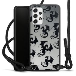 Carry Case Black Line Fabric black/matt black