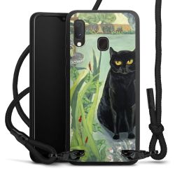 Carry Case Black Line Fabric black/matt black