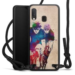 Carry Case Black Line Fabric black/matt black