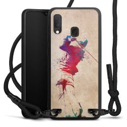 Carry Case Black Line Fabric black/matt black