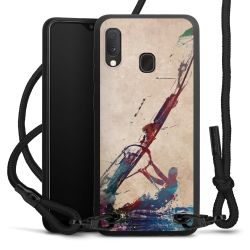 Carry Case Black Line Fabric black/matt black