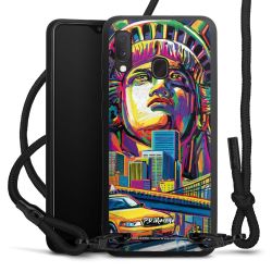 Carry Case Black Line Fabric black/matt black