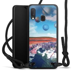 Carry Case Black Line Fabric black/matt black