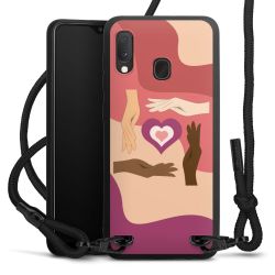 Carry Case Black Line Fabric black/matt black