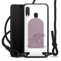 Carry Case Black Line Fabric black/matt black