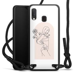 Carry Case Black Line Fabric black/matt black