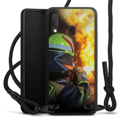 Carry Case Black Line Fabric black/matt black