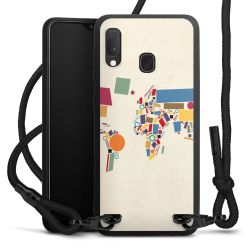 Carry Case Black Line Fabric black/matt black