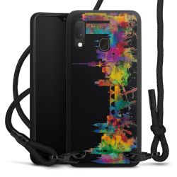 Carry Case Black Line Fabric black/matt black