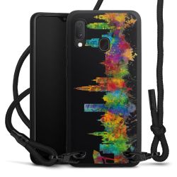 Carry Case Black Line Fabric black/matt black