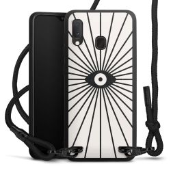 Carry Case Black Line Fabric black/matt black