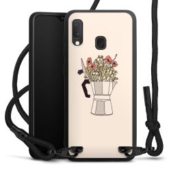 Carry Case Black Line Fabric black/matt black