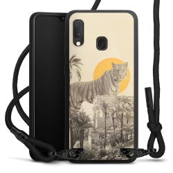 Carry Case Black Line Fabric black/matt black