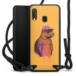 Carry Case Black Line Fabric black/matt black