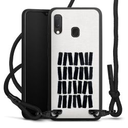 Carry Case Black Line Fabric black/matt black